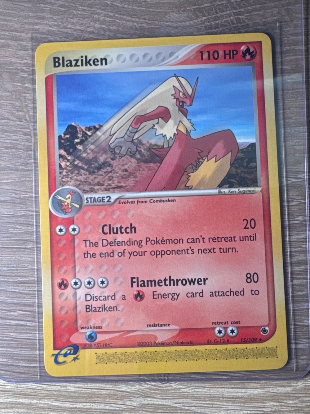 Blaziken #15/Pokemon Ruby & Sapphire